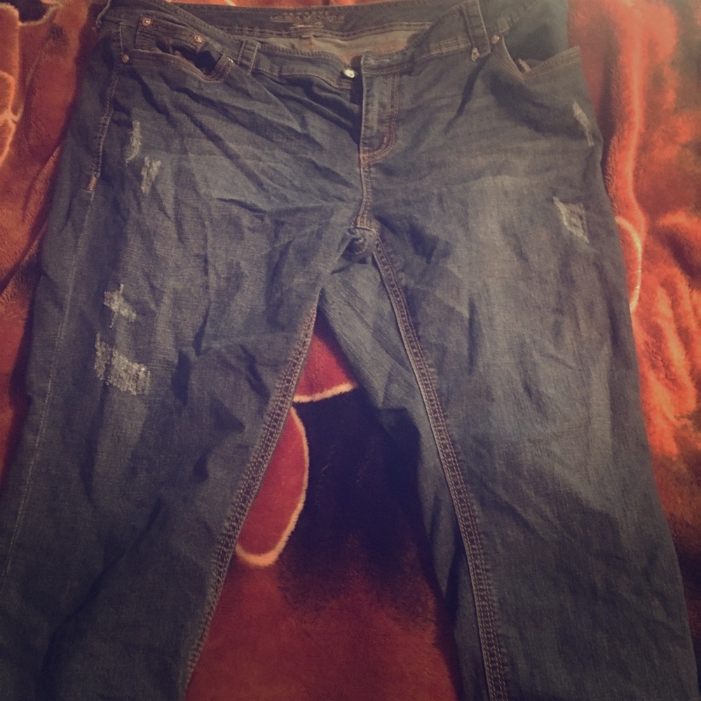 Capri jeans